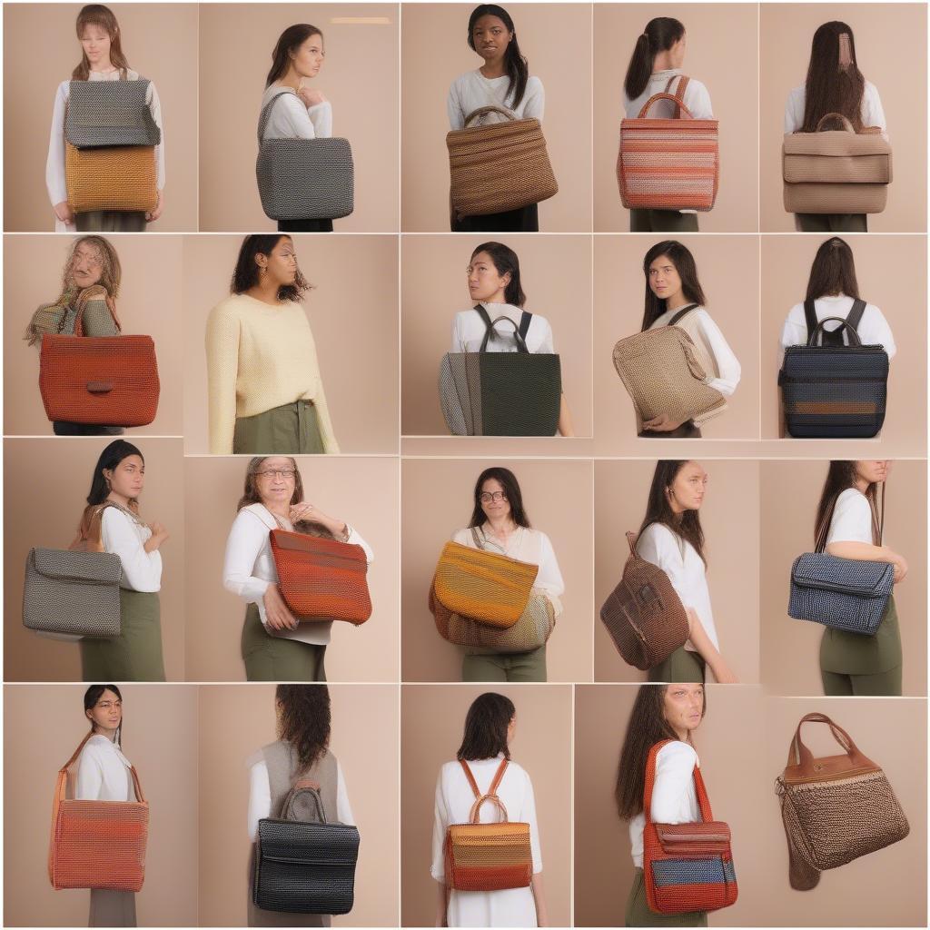 Different Styles of Woven School Bags