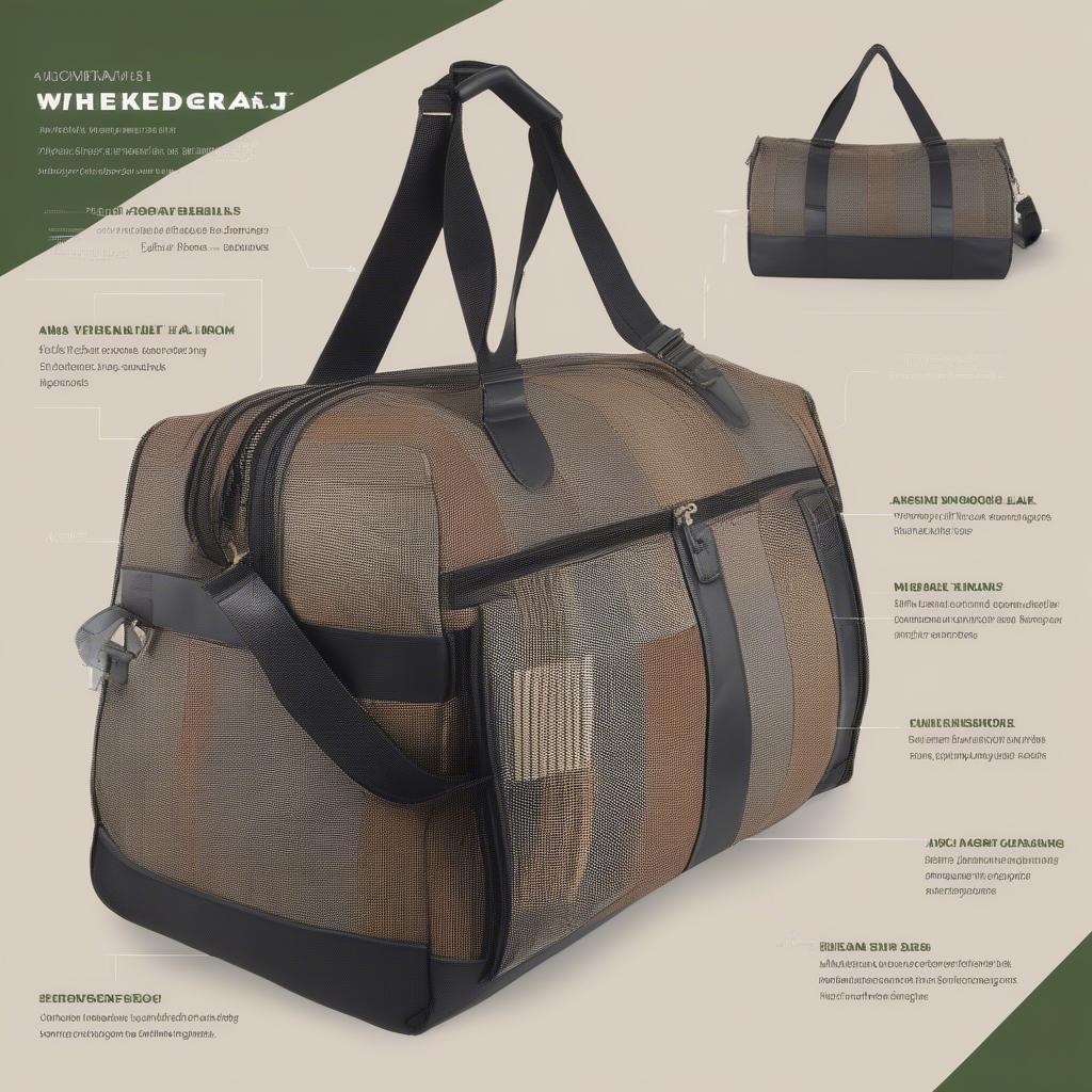 Essential Features of a Woven Weekender Bag