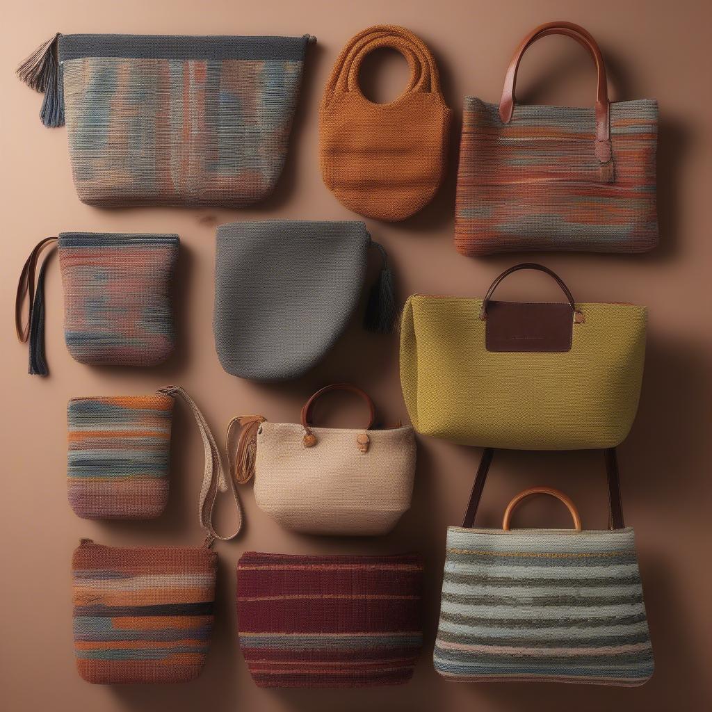 Different Styles of Woven Wool Bags