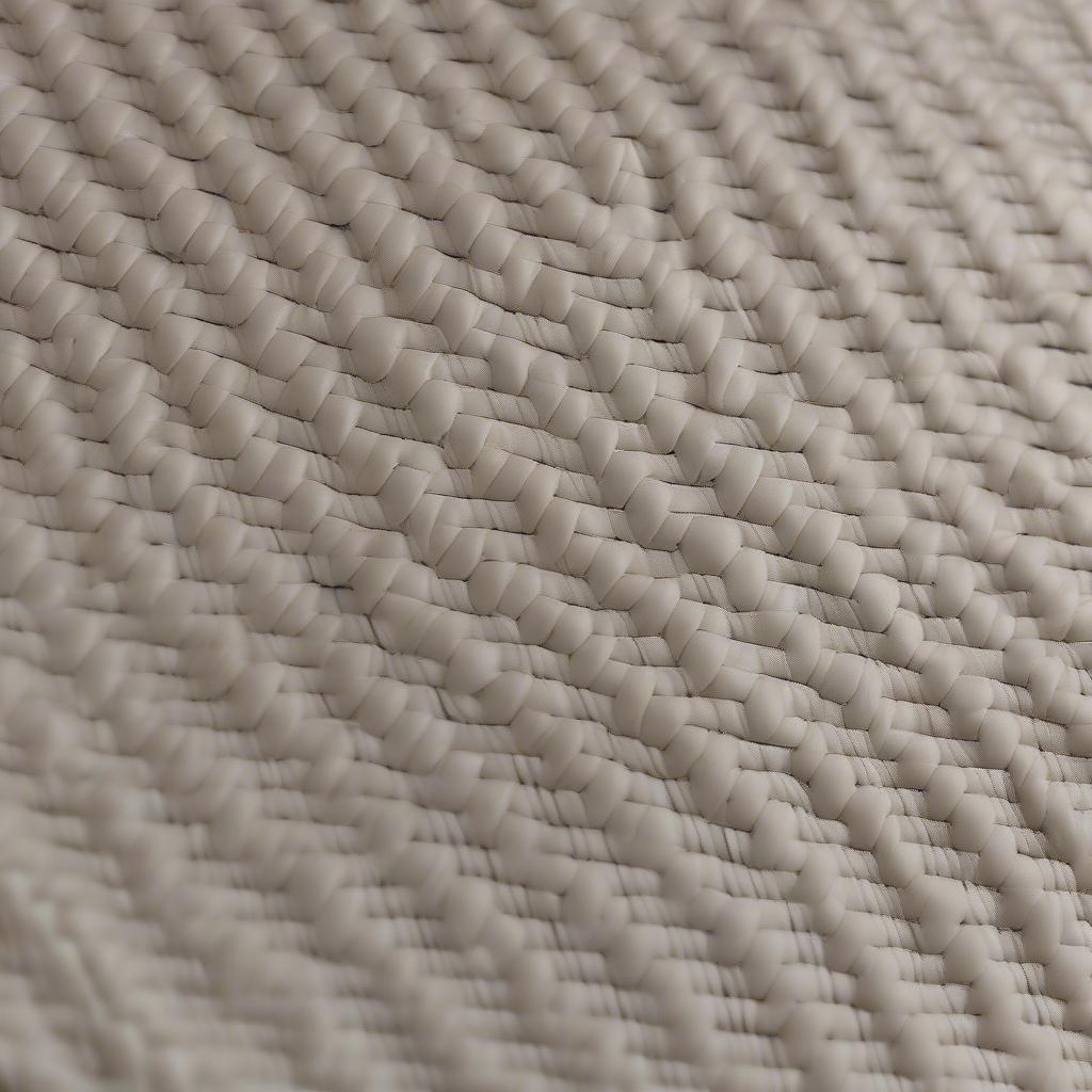 Close-up of a Wow Hex Weave Bag showcasing the intricate honeycomb pattern