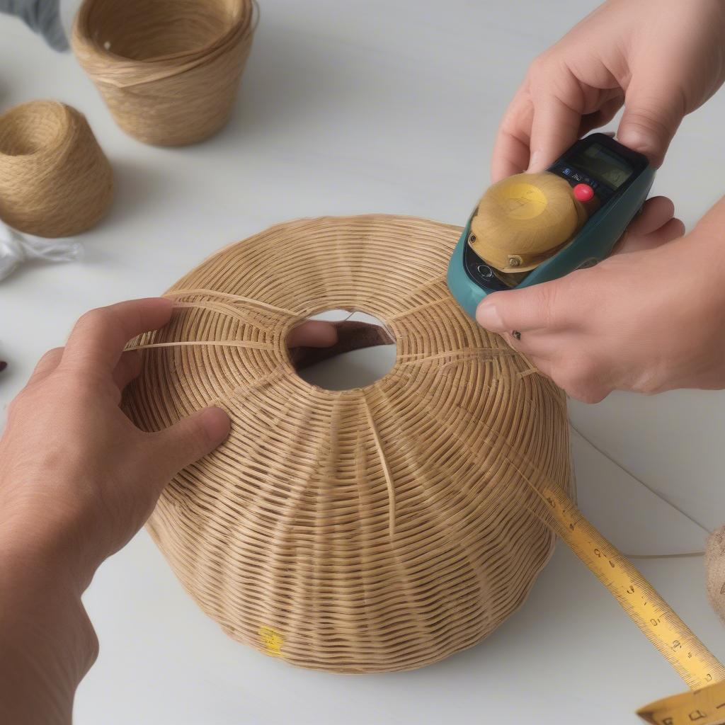 Wrap-Around Method for Basket Weaving