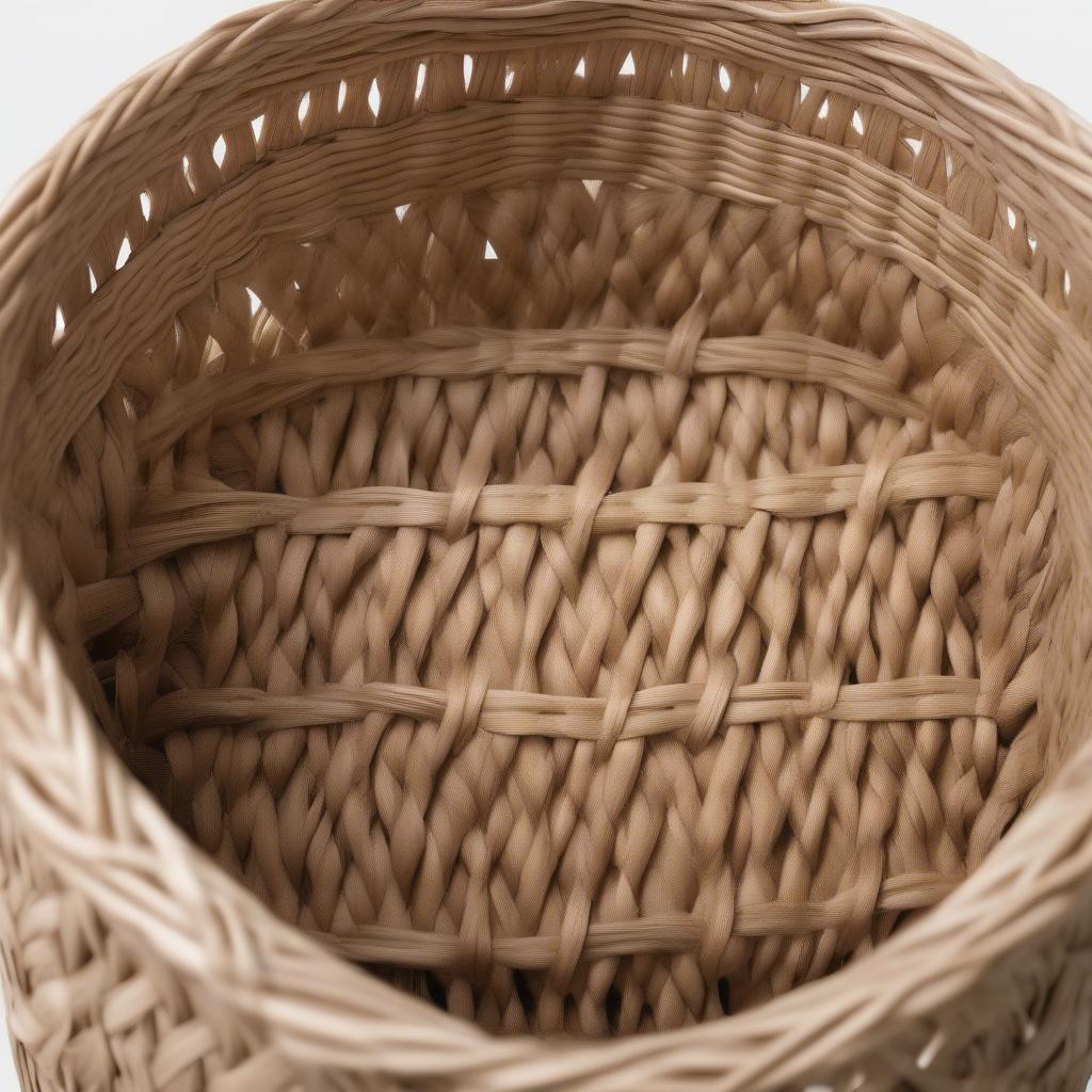 Natural Y-Weave Storage Basket