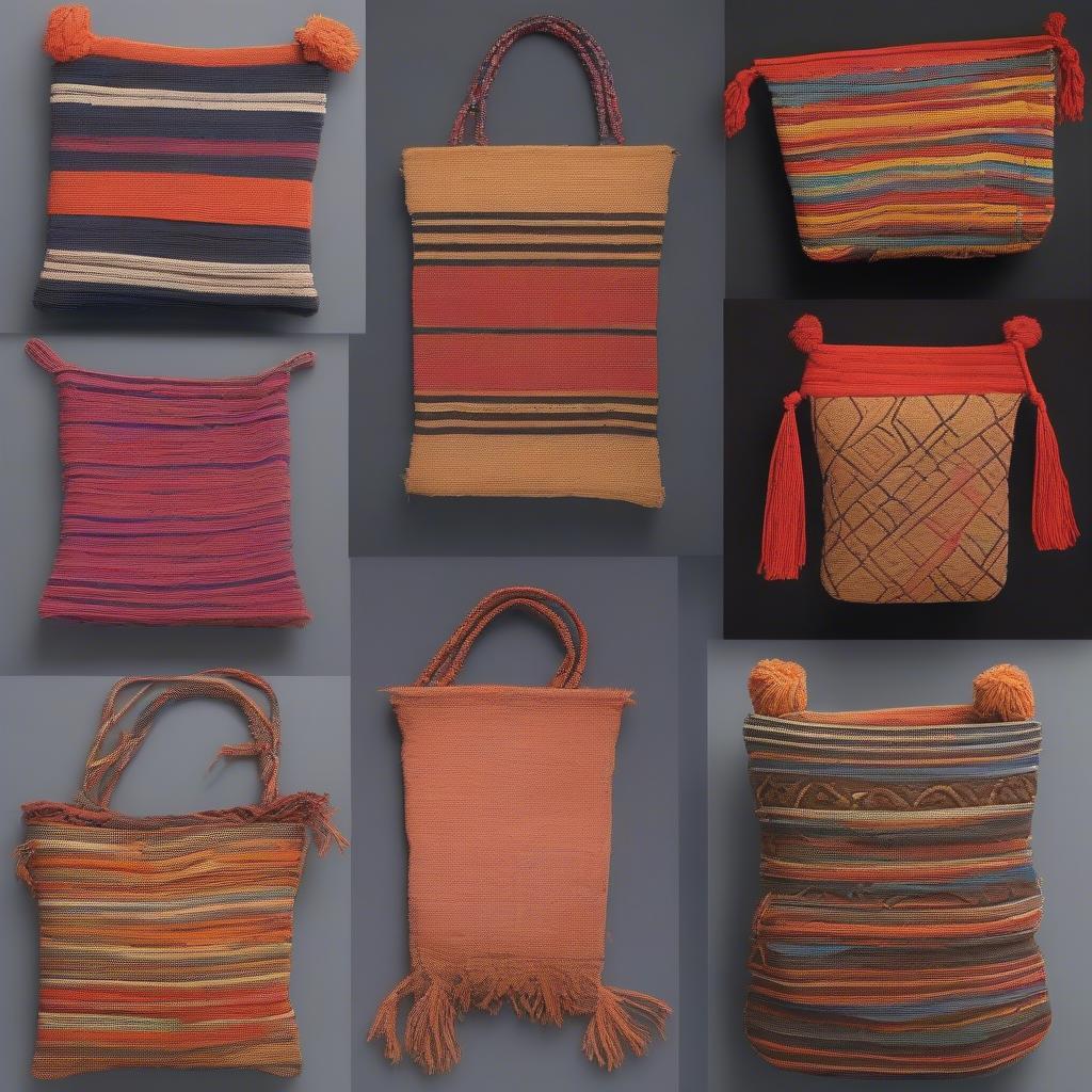 Ancient Examples of Yarn Bag Weaving