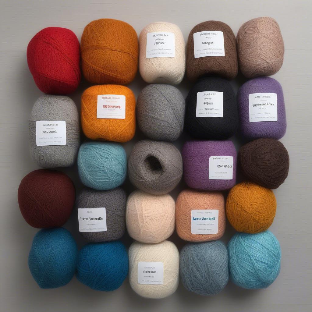 Different Yarn Options for a Basket Weave Beanie