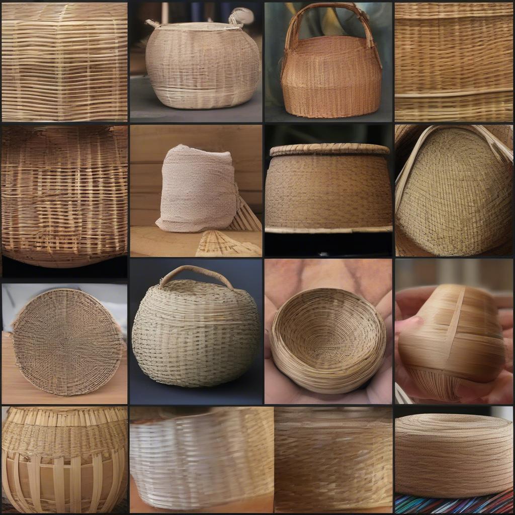 Exploring Different Materials for Basket Weaving on YouTube