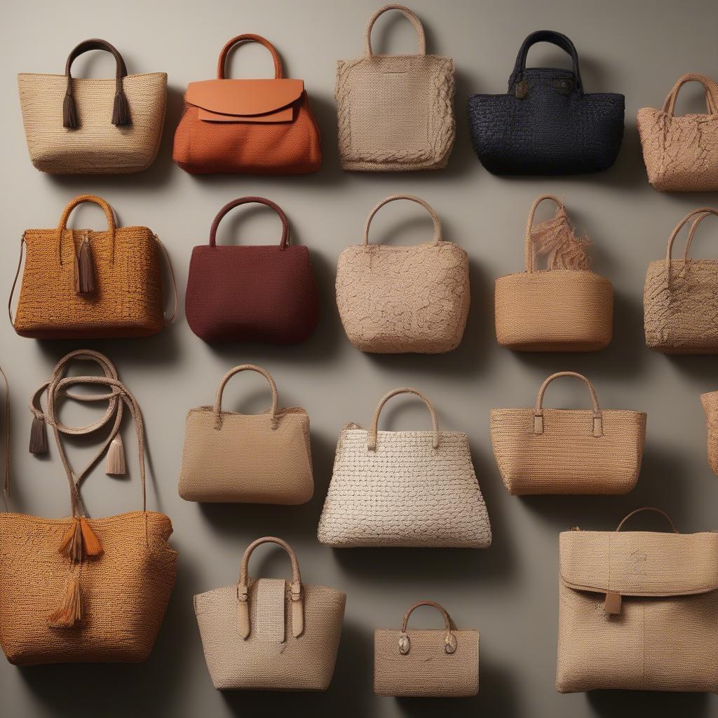 Zara Woven Bags Collection