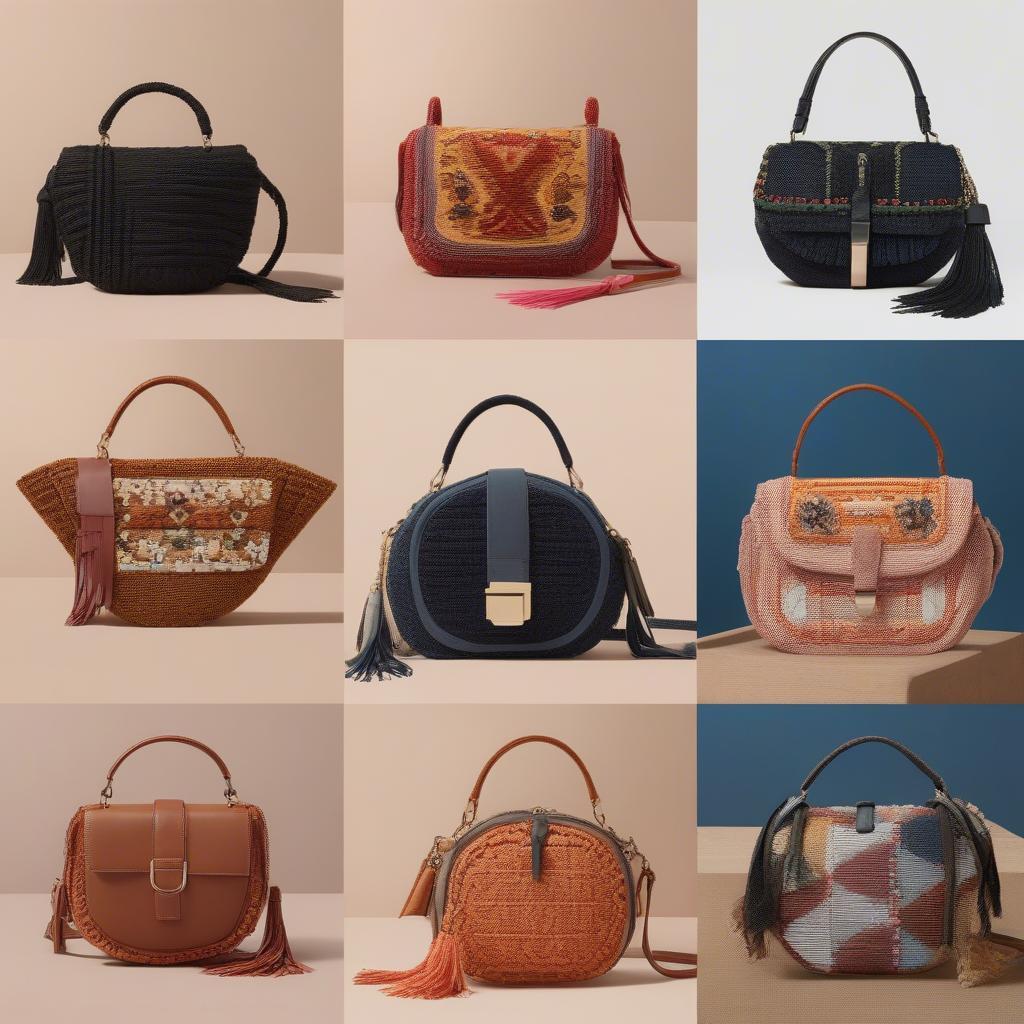 Zara's Diverse Collection of Woven Crossbody Bags