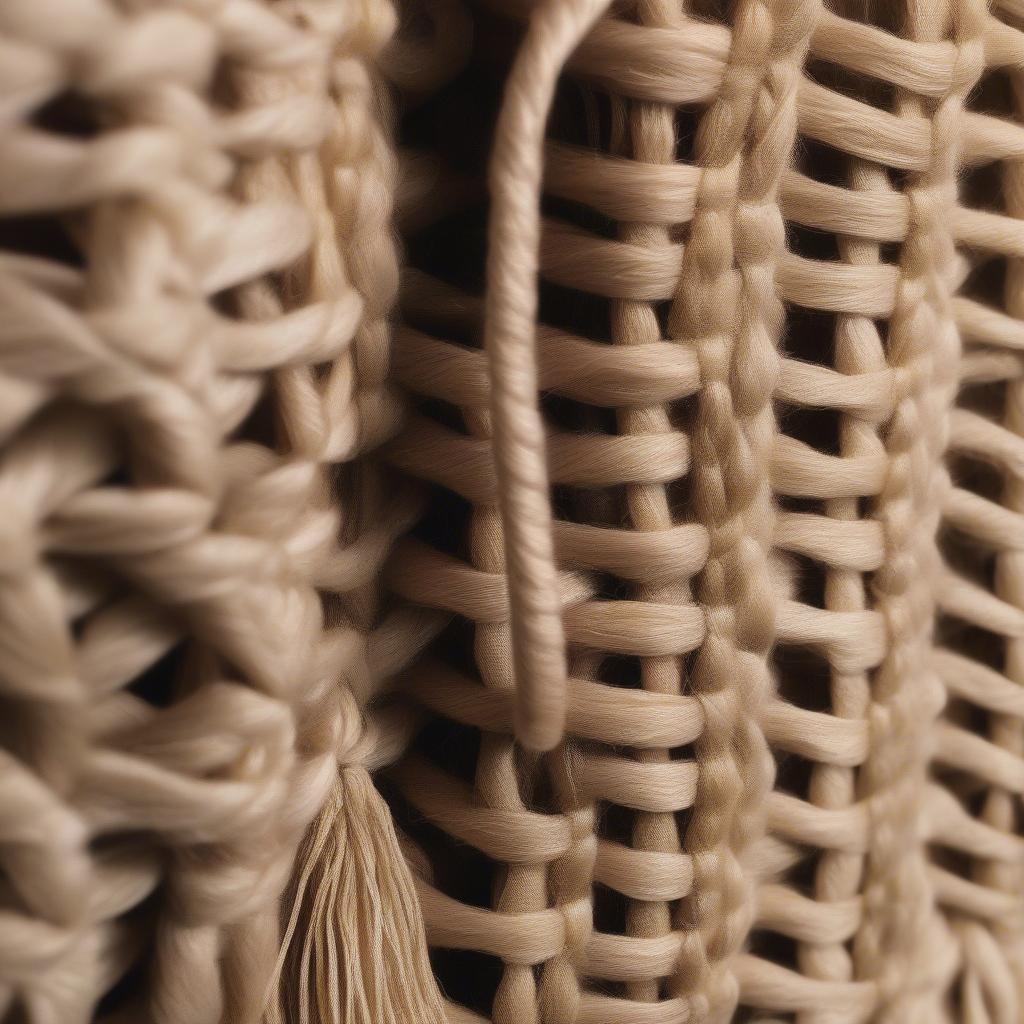 Zara Woven Crossbody Bag Showcasing Natural Materials